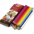 Набор акварельных цветных карандашей Mondeluz KOH-I-NOOR арт.3717018001KSR 18цв. 